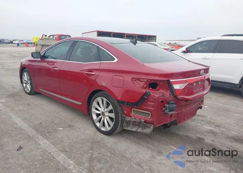 2016 Hyundai Azera Limited z USA, uszkodzony, nr VIN KMHFH4JG2GA525549